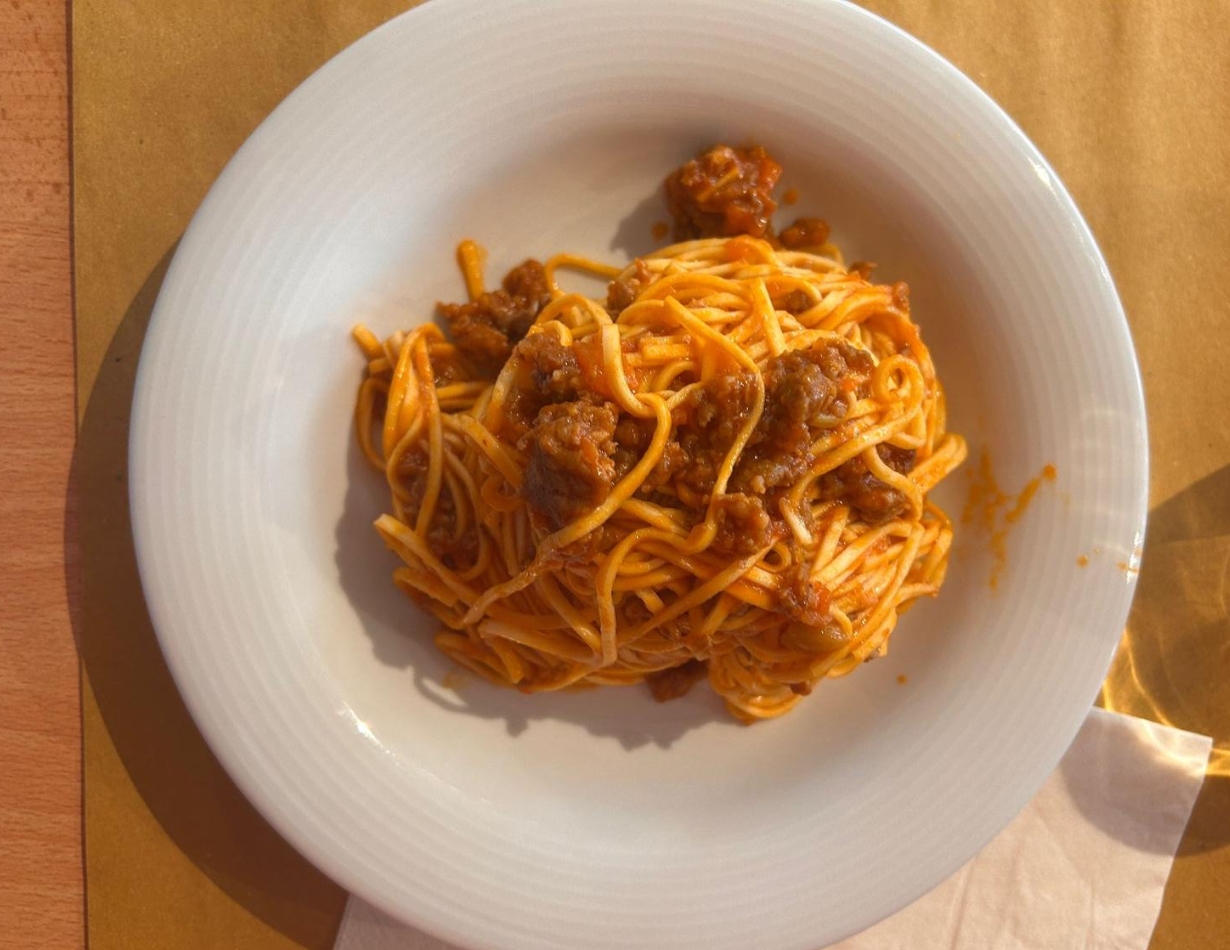 Tajarin al ragù di Salsiccia